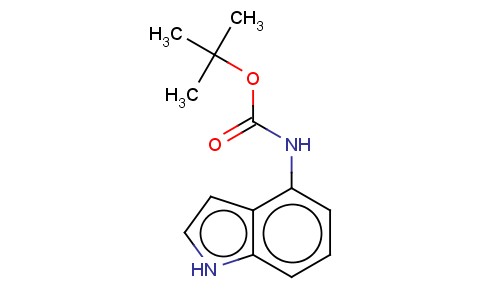 (1H-INDOL-4-YL)-CARBAMIC ACID TERT-BUTYL ESTER